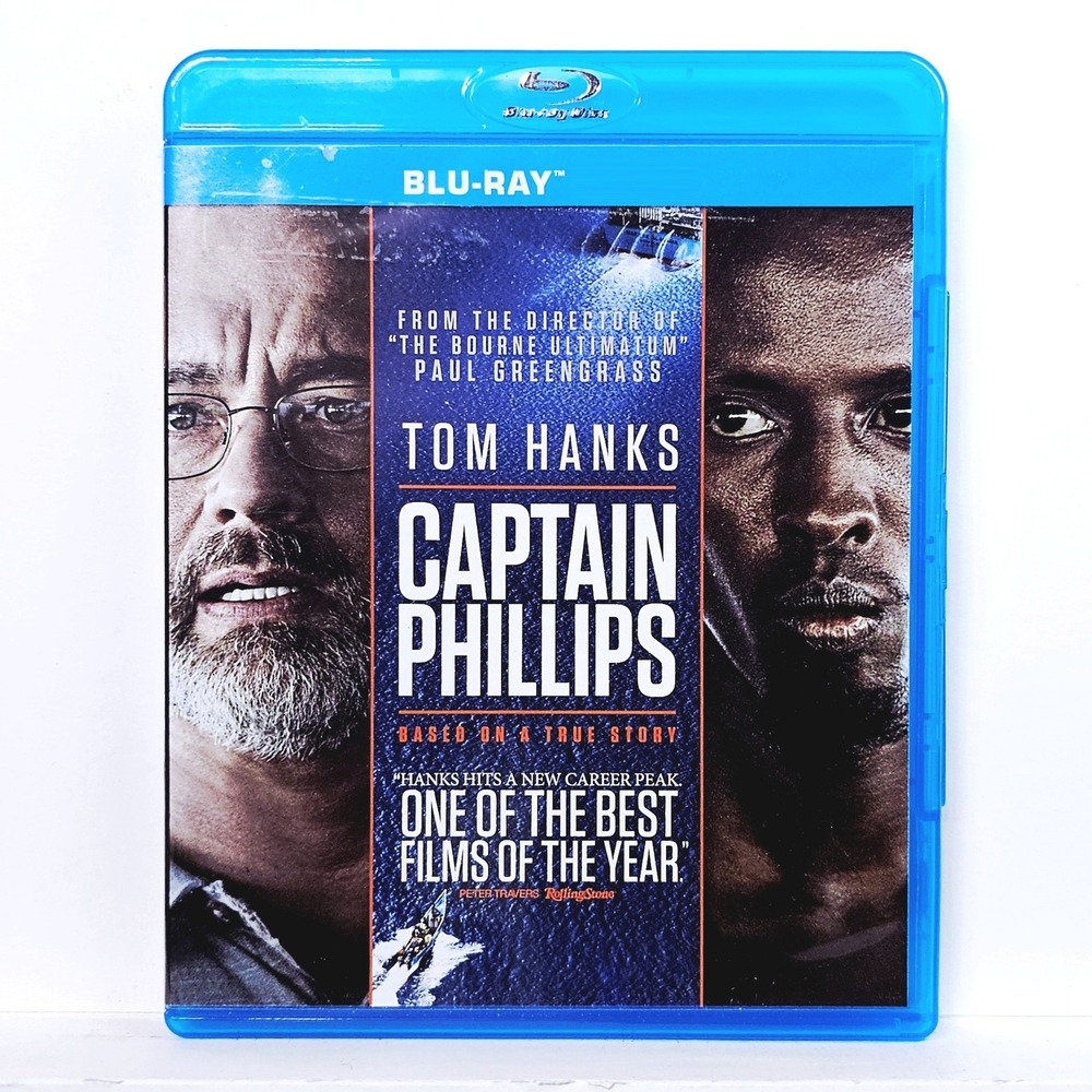 Sony Captain Phillips Blu-ray Tom Hanks Mastered In‎ 4K 2013 Thriller Movie